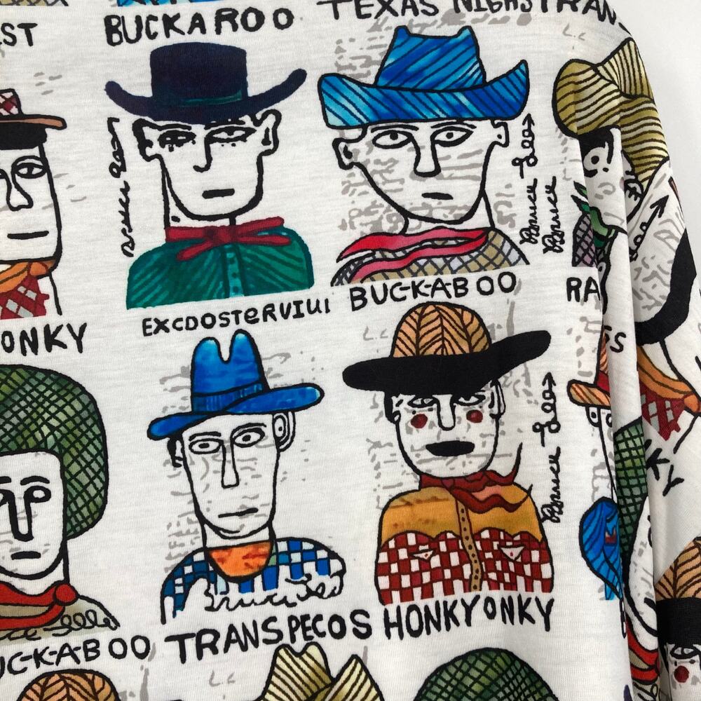 Western Humor All Over Print Long Sleeve Shirt Men’s 4XL Cowboy Rodeo - Picture 6 of 9